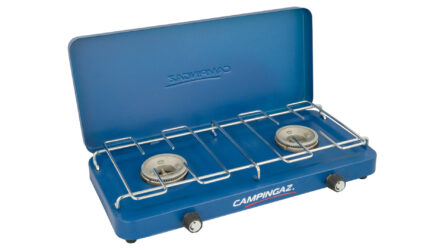 Campingaz Base Camp two burner stove - with lid