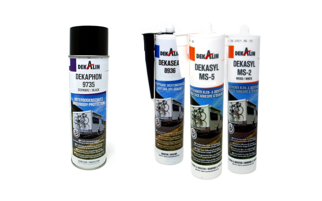 Dekalin Sealing Compound, Adhesive & Underbody Protection now available