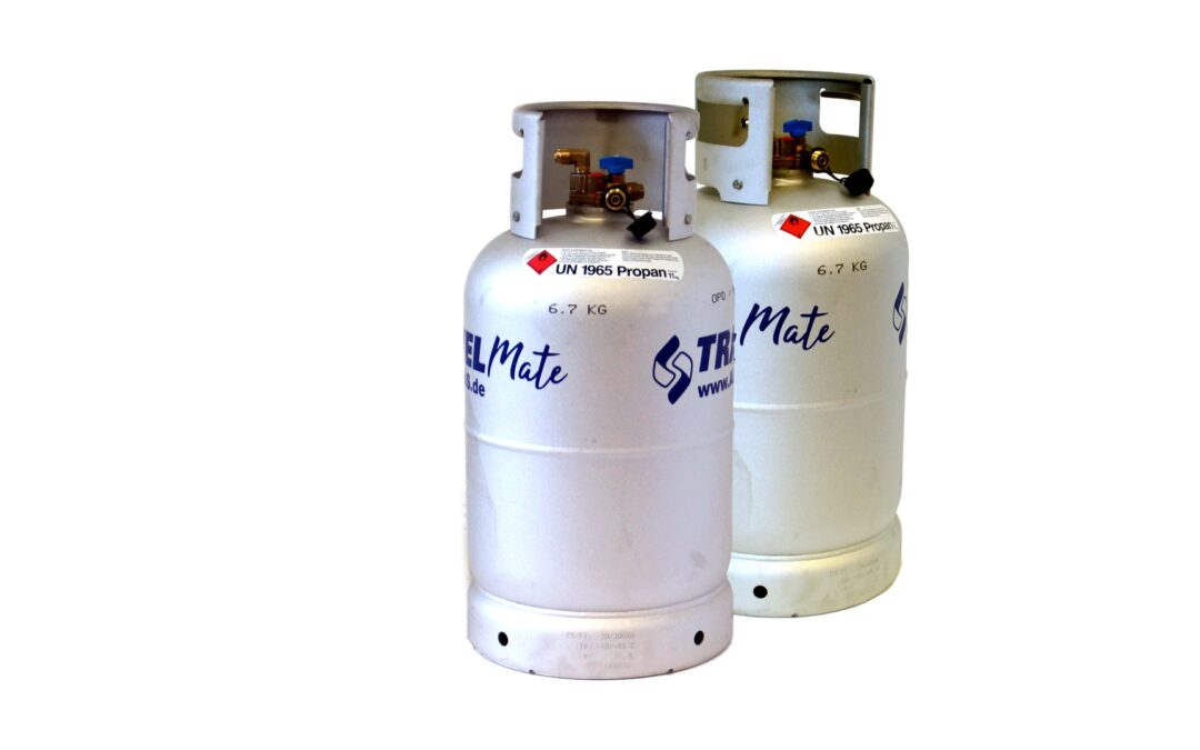 ALUGAS Travel Mate Tank cylinders with TÜV until 2030