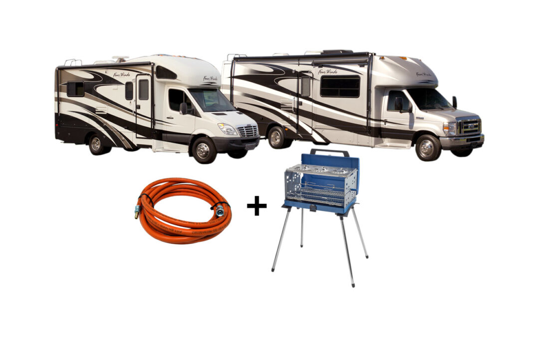 Gas Hoses for External Gas use in Leisure Vehicles